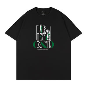 Camiseta Negra Unisex Qneckwhite de Manga Corta, 100% Algodón, Transpirable, Hecha en China, Talla S Q141 - Product Image 4