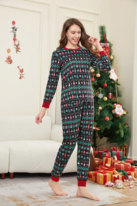 Pyjamas familiers pyjamas ensemble adultes enfants bébé hommes femmes noël famille correspondant pyjamas - Product Image 6
