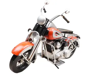 New Arrival Stock Iron Home Decoration Metal Craft Motorcycle Models For Birthday Gift