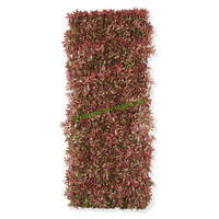 Sauce de jardín Artificial, valla de enrejado extensible con hojas, precio bajo