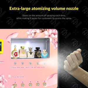 เครื่องจำหน่ายน้ำหอม 5 ยี่ห้อ รุ่นสเปรย์ฉีดพ่นแบบใช้ครั้งเดียว เวอร์ชั่น 2.0 ระบบ SDK อัจฉริยะ - Product Image 5