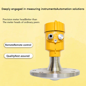 جهاز قياس مستوى السوائل والمواد بالرادار، مقياس مستوى الكيماويات والأنهار الذكي المقاوم للانفجار والمضاد للتآكل - Product Image 2