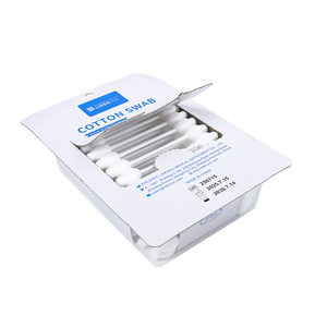 55 Hisopos de Algodón por Caja, Hisopos de Algodón con Blister para Limpieza y Maquillaje - Product Image 4