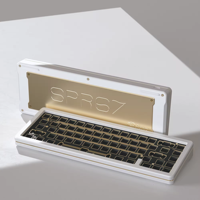Akko SPR67 Montage à ressort FR4 PCBA RGB Commutable à chaud CNC en aluminium Kits de clavier mécanique personnalisé pour le bricolage