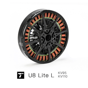 Moteur sans balais U8 Lite L <span class=keywords><strong>K95</strong></span>/110 pour multirotor UAV, système d'alimentation à haute efficacité pour drones industriels et de cartographie - Product Image 3