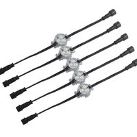 Fábrica AOYING, Luz LED de Punto de Alta Calidad, 24V 6000k 5LED 30mm RGBW, para Exteriores, Permanente, IP68 Impermeable, para Decoración Navideña