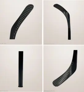 Palo de Hockey personalizado, envoltura de madera ligera, llavero de exhibición, manejo de palo de Hockey de carbono, extensión de palo de Hockey de plástico Proto R