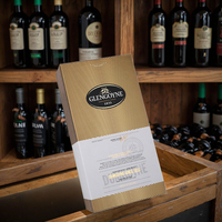 Cajas de Regalo de Cartón Rígido Marrón Personalizadas con Logotipo de Marca, Papel de Arte, para Vino y Whisky, con Laminación UV Mate y Cierre Magnético
