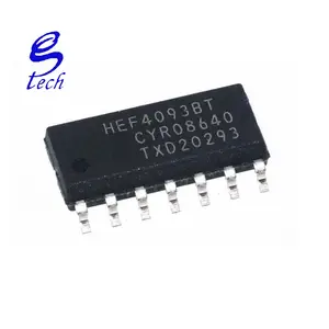 Circuit intégré HEF4093BT, héf4093bt, qualité supérieure, Service de qualité, en Stock, bon prix, circuit intégré, HEF4093BT