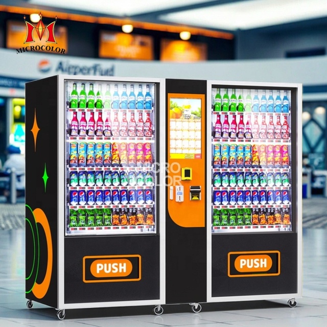 Commercial 24 Hours Self-service Automatic Snack Vending Machine High Quality Combo Vending Machine for Foods and Drinks