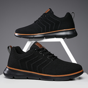Zapatos Deportivos Casuales para Hombre, Talla Grande, Elegantes, Transpirables, de Malla Tejida, Cómodos y a la Moda - Product Image 4