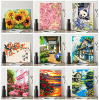 Peinture par numéros personnalisée DIY Image Peinture acrylique Photo Dessin Toile Coloriage Cadeau Wall Art Home Decor Objets décoratifs