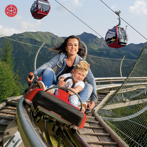 Défi commercial Longest Ride Single Rail Down Mountain Slide Roller Coaster - Product Image 3