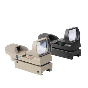 20 मिमी एल्यूमीनियम ऑप्टिक्स होलोग्राफिक लाल डॉट दृष्टि रिफ्लेक्स 4 स्कोप सामरिक खेल शिविर के लिए संघर्ष सुरक्षा यात्रा लेजर - Product Image 5