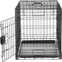 Cage à oiseaux portable en métal durable et économique, cages pour animaux de compagnie pour chiens, intérieur/extérieur, OEM, cage à oiseaux en plastique solide