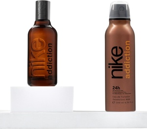 Perfume y Desodorante en Spray para Hombre For Addiction, 100ml + 200ml, Aroma Amaderado Balsámico Masculino Natural - Product Image 2