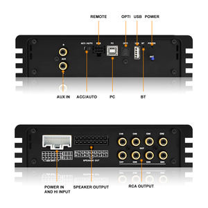 AudipWinner E68.8A coréen haut-parleurs actifs 6 canaux son numérique dsp amplificateur de voiture cpntroled par logiciel PC - Product Image 5