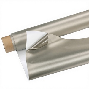 Tissu en microfibre tissé anti-ondes électromagnétiques avec protection RF auto-adhésive, protection <span class=keywords><strong>Faraday</strong></span>, protection RFID pour filles - Product Image 1