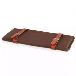 Sacoche de Voyage Portable en Cuir Vintage pour Couteaux de Cuisine, en Toile Cirée, Certifiée BSCI - Product Image 4