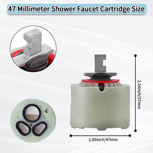 Cartouche de pression équilibrée moderne de haute qualité pour robinets de bain et de douche <span class=keywords><strong>à</strong></span> poignée unique - Product Image 2