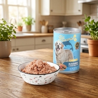 ODM OEM Aliments humides haut de gamme pour chats, nourriture en conserve au thon pour chats, Halal/BRC, sans OGM, forte teneur en viande, sans céréales, écologique