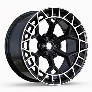 Jante de voiture tout-terrain en alliage d'aluminium de 20 pouces Capacité de charge de <span class=keywords><strong>2600</strong></span> livres PCD 139,7 mm <span class=keywords><strong>ET</strong></span> 0 mm pour Tank 300 Great Wall Cannon Prado - Product Image 3