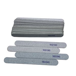 Lime à ongles double EVA de manucure professionnelle bande de frottement de polissage de haute qualité lime spéciale de placage de bois de sable gris lavable - Product Image 1