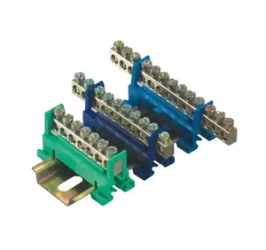Copper Electric Wire Screw Terminal Block for industrial