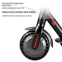 Trottinette Électrique Pliable Portable Transfrontalière avec Cadre en Alliage d'Aluminium, Autonomie de 25-35 km, Capacité de 120 kg, Idéale pour les Trajets Urbains