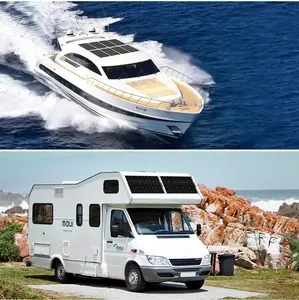 <span class=keywords><strong>Dokio</strong></span> 2PCS 12V 100W Panneau solaire flexible monocristallin pour batterie de voiture, bateau et maison 200w <span class=keywords><strong>300w</strong></span> 1000w 18V Panneau solaire Chine - Product Image 6