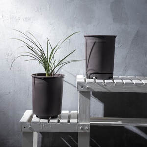 Pot à orchidées en bambou anti-adhérent C303 avec support de base - Pot à fleurs en plastique pour plantes vertes succulentes - Product Image 5