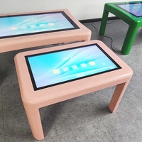 Mesa táctil 4K de 32 pulgadas para juegos infantiles Mesa inteligente Mesa de aprendizaje inteligente para niños