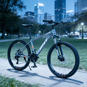 Bicicleta de Montaña de Aluminio de 26 Pulgadas con Velocidad Variable, Frenos de Disco Dobles, Horquilla con Resorte de Aceite, Capacidad de Carga de 150 kg, Sillín Confortable, BIC-011 Alumin - Product Image 6