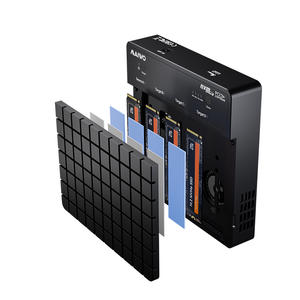 Maiwo 4 Bays Gereedschapsvrije Nvme <span class=keywords><strong>M</strong></span>.<span class=keywords><strong>2</strong></span> Ssd Behuizing Met 1:<span class=keywords><strong>3</strong></span> Clone Duplicator Solid State Drive M2 - Product Image 3