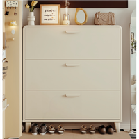 Meuble à chaussures de style crème, nouveau design, pour le couloir, unité de rangement complète pour l'entrée de la maison, étagère à chaussures la plus vendue