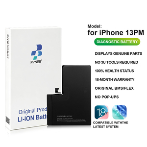 Baterías de Litio Nuevas de Alta Calidad para <span class=keywords><strong>iPhone</strong></span> 13 Pro Max, Diagnóstico de <span class=keywords><strong>Batería</strong></span> al por Mayor, 100% de Salud, Garantía de 18 Meses - Product Image 2