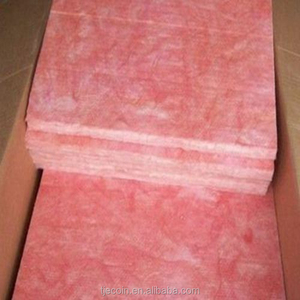 Chất lượng cao giá rẻ tỷ lệ cách nhiệt 32kg M3 50mm sợi thủy tinh len cảm thấy cho HVAC Duct bọc - Product Image 4