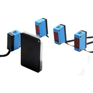 Sensor Fotoeléctrico Cuadrado JEVKU KZ-D61, Tipo de Reflexión Difusa y de Haz Pasante (Modelo Metálico NPN/PNP) - Product Image 2