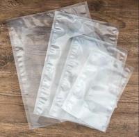 Sacs sous vide personnalisés imprimés, thermosoudés, en PA/PE, transparents, plats, pour aliments congelés, emballage sous vide lisse pour viande fraîche