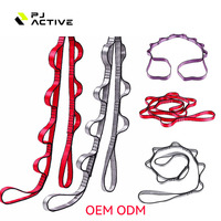 Sangle de yoga PINJIAN, sangle élastique pour exercices de Pilates, bande de yoga, bande élastique, cercle de hanche en tissu, ensemble de bandes de résistance pour la remise en forme