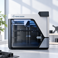 Machine d'impression 3D industrielle FiberSeeker 3, composite renforcé de fibres continues, coextrusion de fibres, 3 modes d'impression