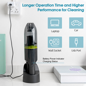Bán buôn Chất lượng cao USB sạc mini bảng xách tay không dây xe chân không sạch hơn cầm tay - Product Image 4