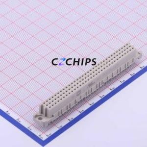09032966825 YYC Board-to-Board & Backplane Connector Through hole Component (THT),P=2.54mm Connector 96P 2.54mm Through Hole 3 - Product Image 1