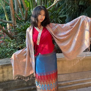 Chales Étnicos Vintage para Mujer, Pashmina con Borlas Delicadas, Bufanda Clásica Jacquard, Directo de Fábrica - Product Image 3