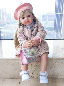 Jouet pour enfants vivant réaliste corps en Silicone bébé 60Cm vinyle souple réaliste nouveau-né poupées Reborn pour garçon filles - Product Image 3