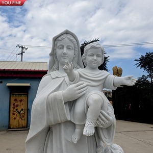Statues <span class=keywords><strong>de</strong></span> la Vierge <span class=keywords><strong>Marie</strong></span> en marbre pour la décoration extérieure des églises, sculpture <span class=keywords><strong>de</strong></span> la <span class=keywords><strong>mère</strong></span> et <span class=keywords><strong>de</strong></span> <span class=keywords><strong>l</strong></span>'enfant - Product Image 3