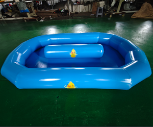 Dijual bebek pancing tiup kedap udara, kolam Mini untuk memancing anak-anak, permainan menyenangkan - Product Image 1