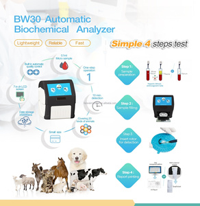 Máquina de Química Veterinária Portátil Analisador Bioquímico Veterinário Automatizado Analisador de Bioquímica Leve - Product Image 6