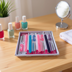 MNJ Nail Care Set 12Pcs With Emery Boards And Tools For Manicure - Product Image 2