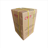 Tube thermorétractable CYCT PET 61 mm pour l'isolation des condensateurs et des batteries, les composants électroniques et le recouvrement des barres omnibus
